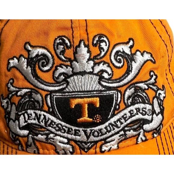 NCAA By Signatures University Of Tennessee Hat Orange Adjustable Baseball Cap OS - Picture 7 of 11